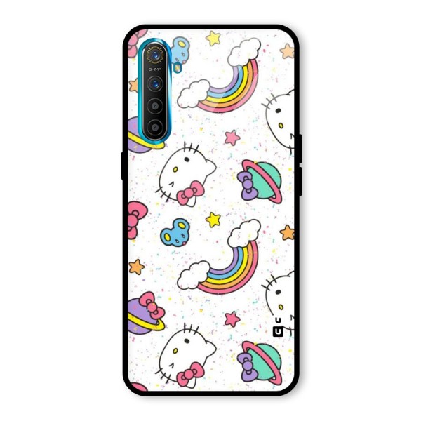 Rainbow Kit Tee Glass Back Case for Realme XT