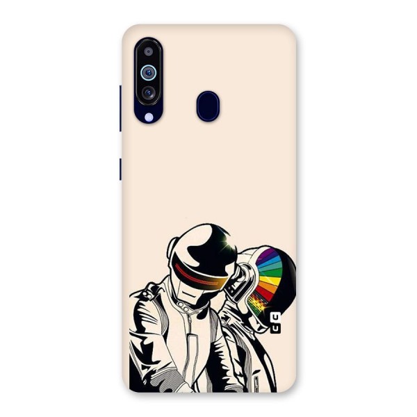 Rainbow Radio Back Case for Galaxy A60