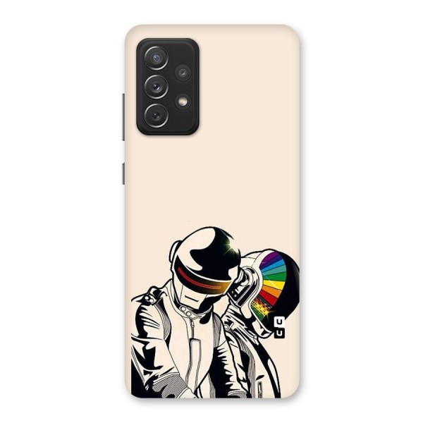 Rainbow Radio Back Case for Galaxy A72