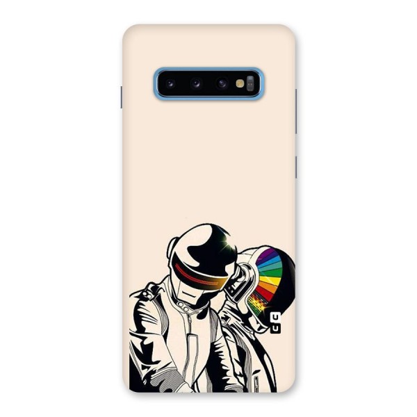 Rainbow Radio Back Case for Galaxy S10 Plus