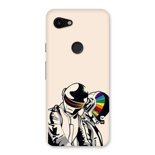 Rainbow Radio Back Case for Google Pixel 3a