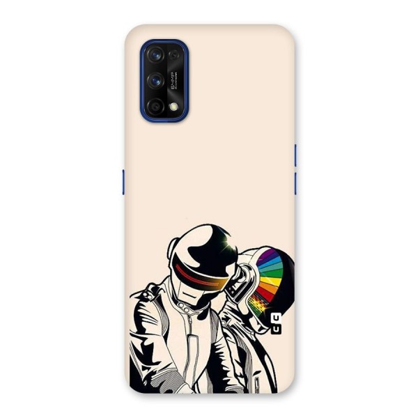 Rainbow Radio Back Case for Realme 7 Pro