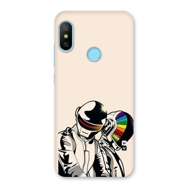 Rainbow Radio Back Case for Redmi 6 Pro