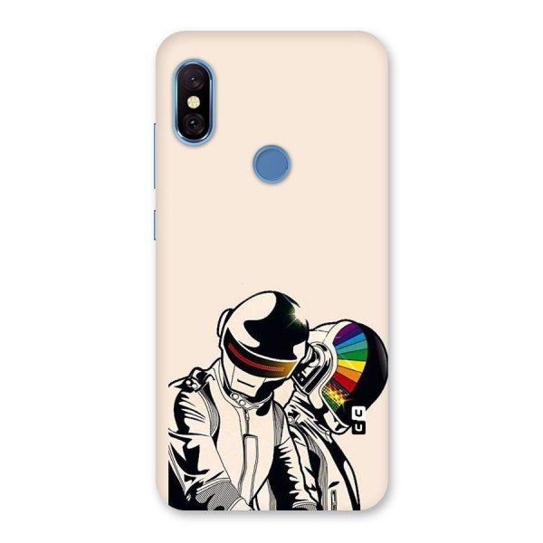 Rainbow Radio Back Case for Redmi Note 6 Pro