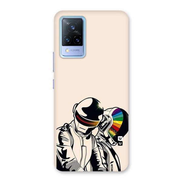 Rainbow Radio Back Case for Vivo V21 5G