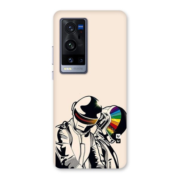 Rainbow Radio Back Case for Vivo X60 Pro Plus