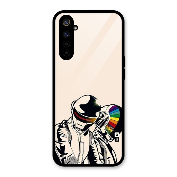 Rainbow Radio Glass Back Case for Realme 6