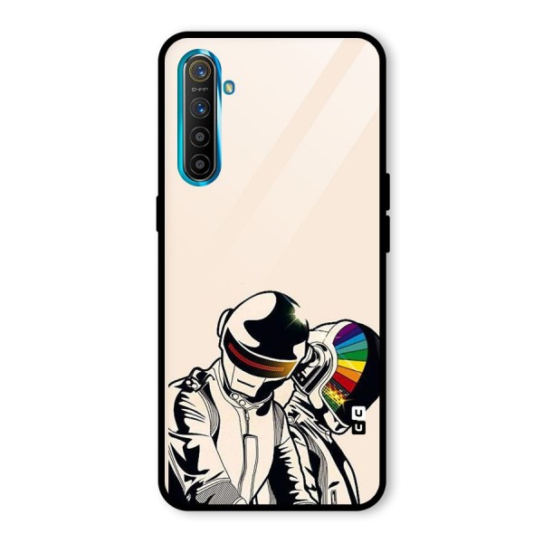 Rainbow Radio Glass Back Case for Realme XT