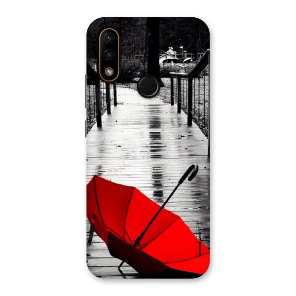 Rainy Red Umbrella Back Case for Lenovo A6 Note