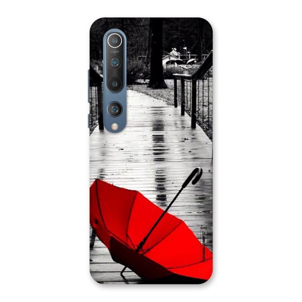 Rainy Red Umbrella Back Case for Mi 10