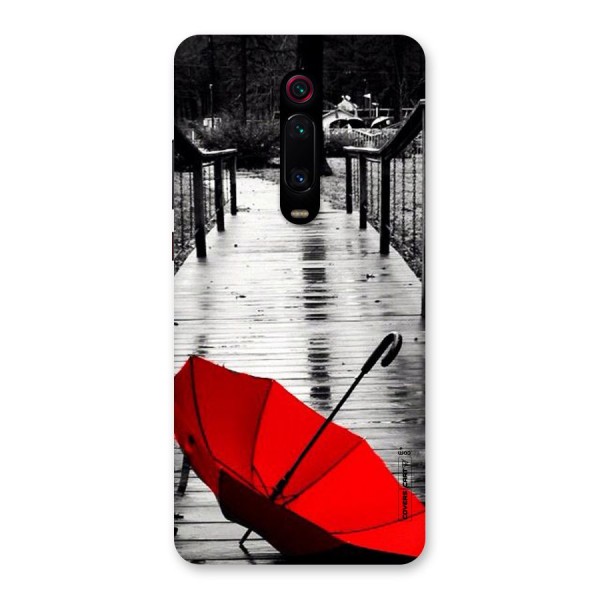 Rainy Red Umbrella Back Case for Redmi K20 Pro