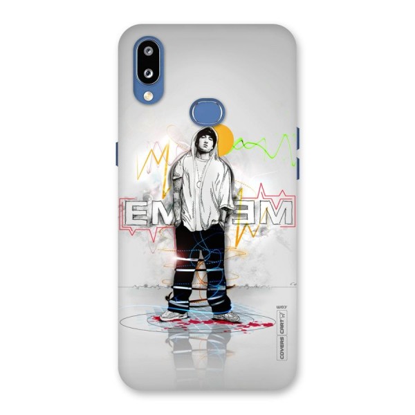 Rap King Eminem Back Case for Galaxy M01s