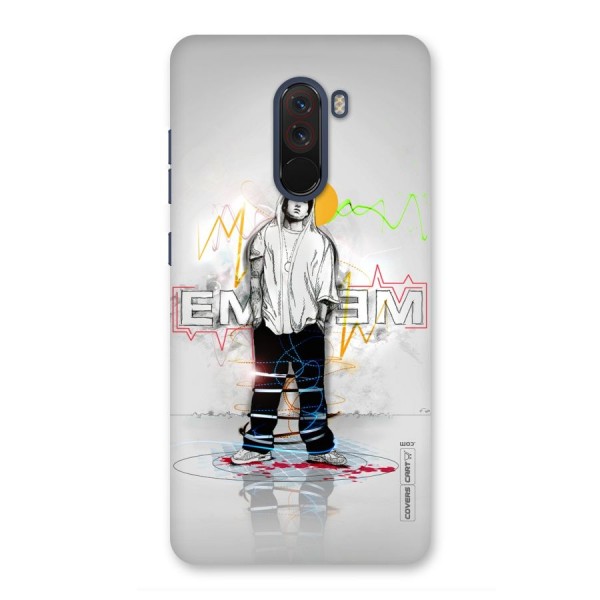 Rap King Eminem Back Case for Poco F1