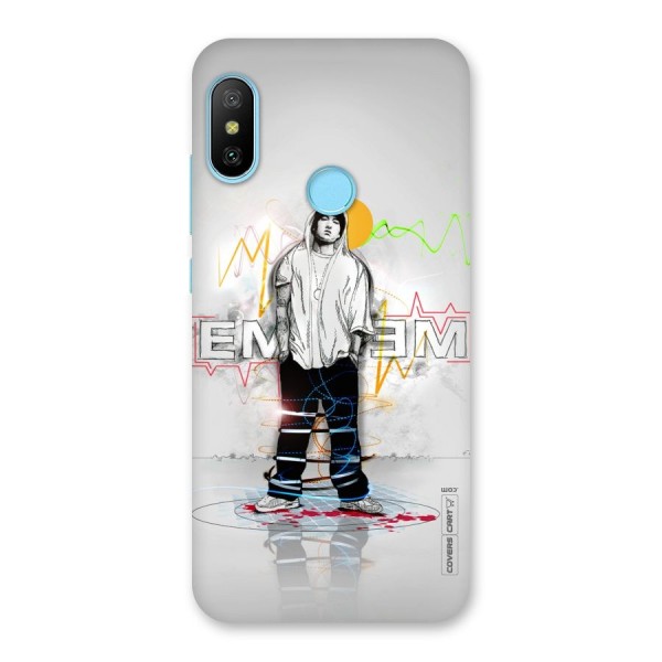 Rap King Eminem Back Case for Redmi 6 Pro