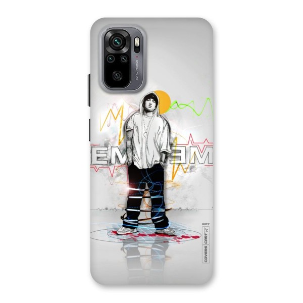 Rap King Eminem Back Case for Redmi Note 10