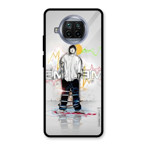 Rap King Eminem Glass Back Case for Mi 10i