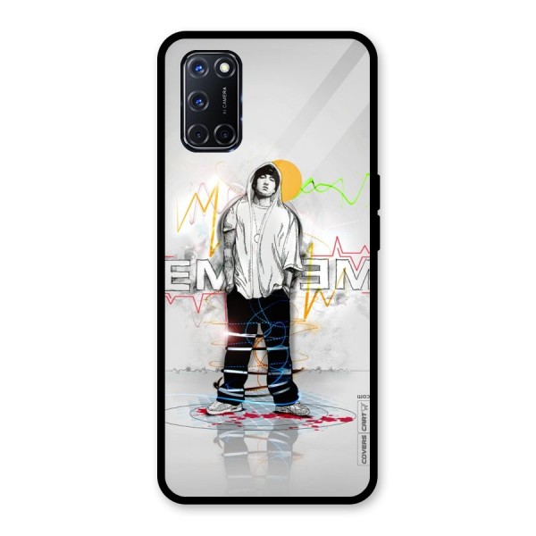 Rap King Eminem Glass Back Case for Oppo A52