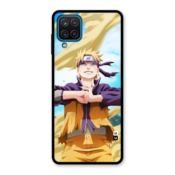 Ready Naruto Glass Back Case for Galaxy A12