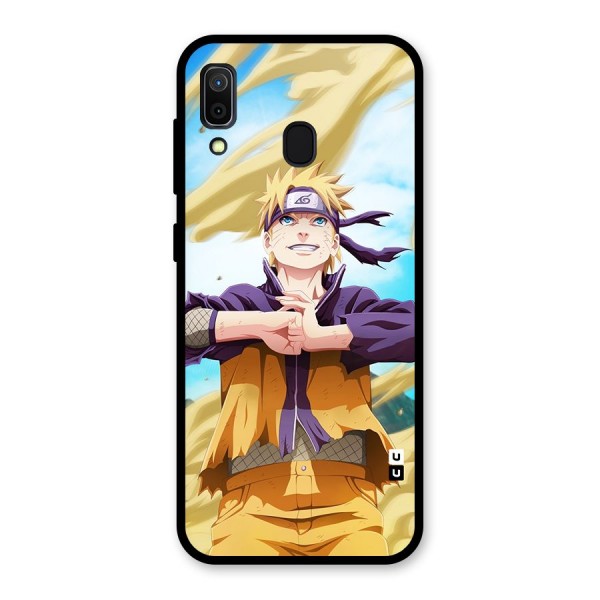 Ready Naruto Glass Back Case for Galaxy A30