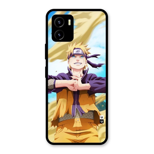 Ready Naruto Glass Back Case for Vivo Y15s