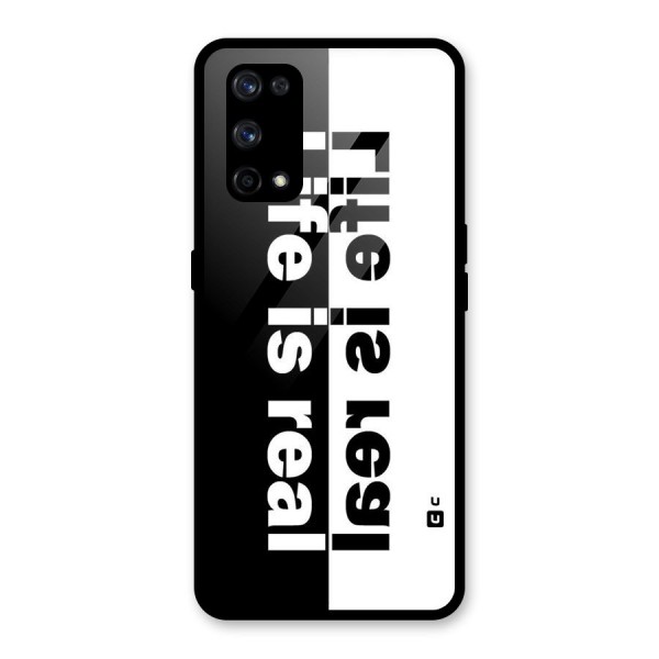 Real Life Glass Back Case for Realme X7 Pro