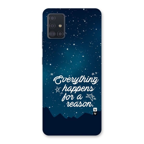 Reason Sky Back Case for Galaxy A51