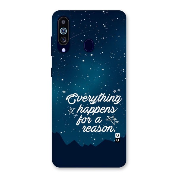 Reason Sky Back Case for Galaxy A60