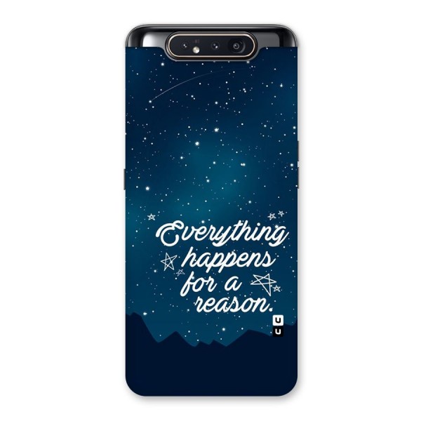 Reason Sky Back Case for Galaxy A80