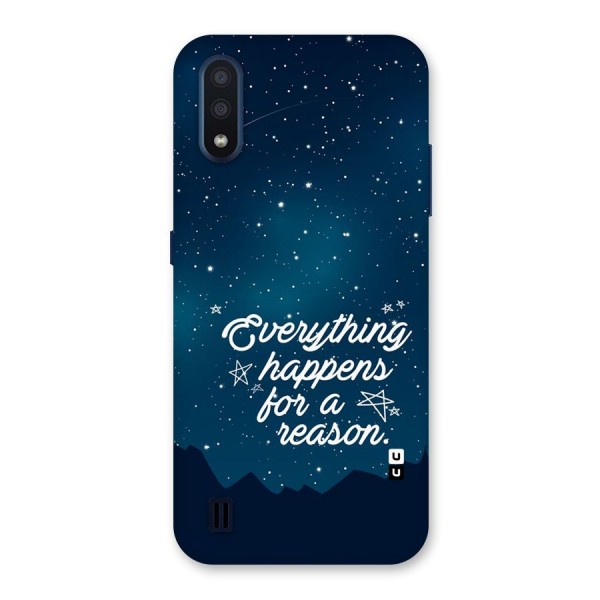 Reason Sky Back Case for Galaxy M01