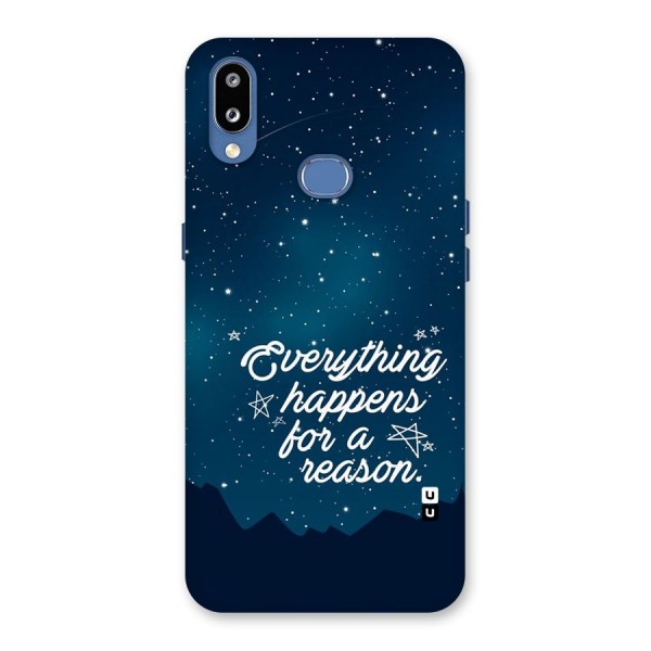 Reason Sky Back Case for Galaxy M01s