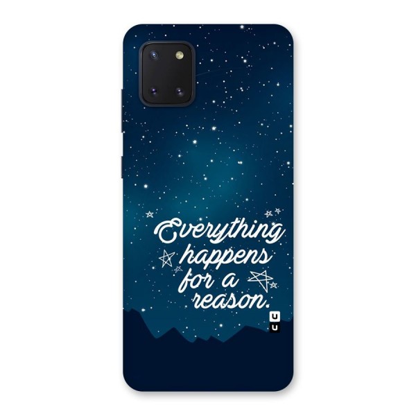 Reason Sky Back Case for Galaxy Note 10 Lite