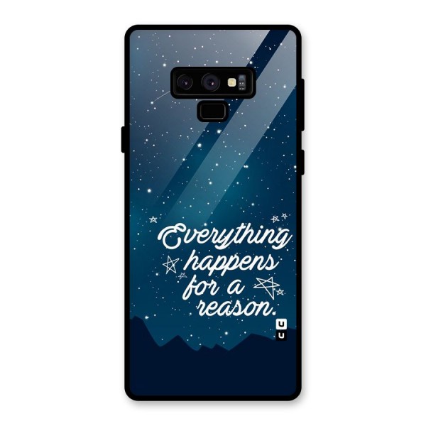 Reason Sky Glass Back Case for Galaxy Note 9