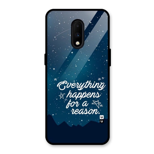 Reason Sky Glass Back Case for OnePlus 7