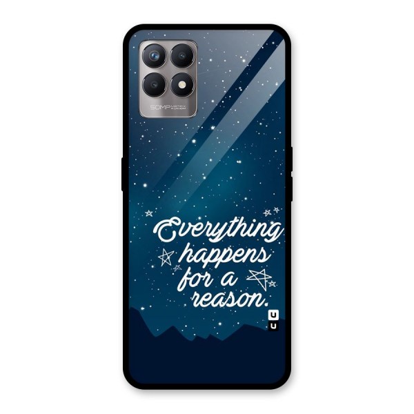 Reason Sky Glass Back Case for Realme 8i