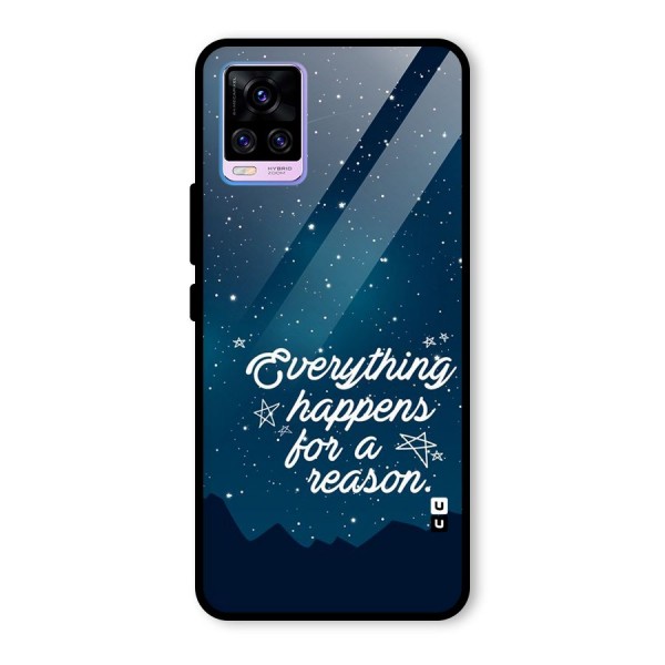 Reason Sky Glass Back Case for Vivo V20 Pro