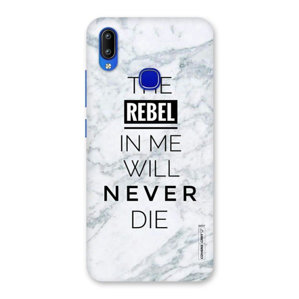 Rebel Will Not Die Back Case for Vivo Y91