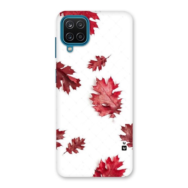 Red Appealing Autumn Leaves Back Case for Galaxy F12