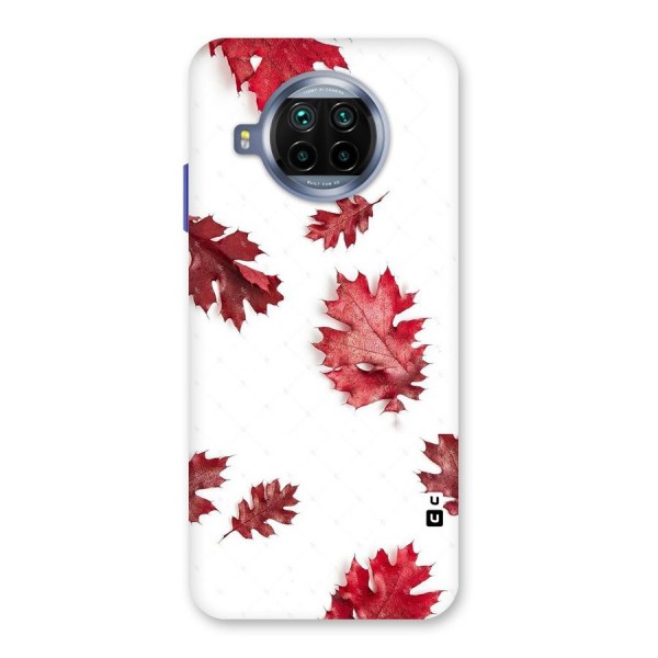 Red Appealing Autumn Leaves Back Case for Mi 10i