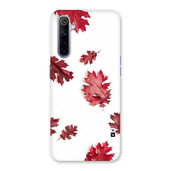 Red Appealing Autumn Leaves Back Case for Realme 6