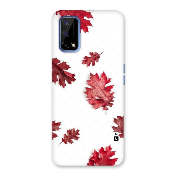 Red Appealing Autumn Leaves Back Case for Realme Narzo 30 Pro