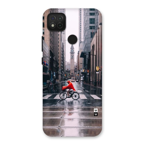 Red Bicycle Street Back Case for Redmi 9C