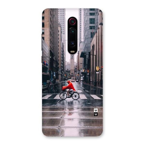 Red Bicycle Street Back Case for Redmi K20 Pro