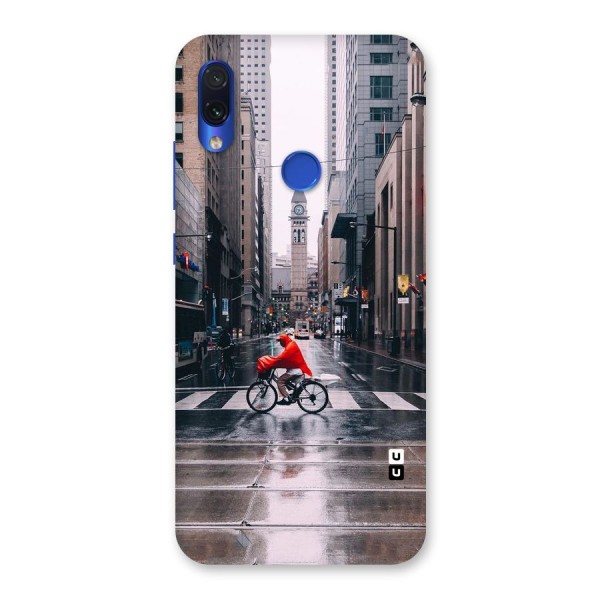 Red Bicycle Street Back Case for Redmi Note 7