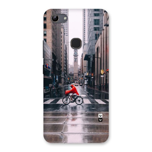 Red Bicycle Street Back Case for Vivo Y81