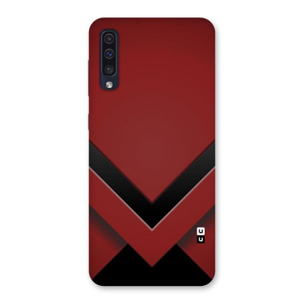 Red Black Fold Back Case for Galaxy A50s