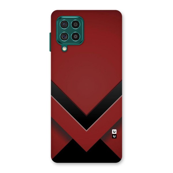 Red Black Fold Back Case for Galaxy F62