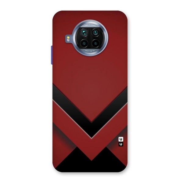 Red Black Fold Back Case for Mi 10i