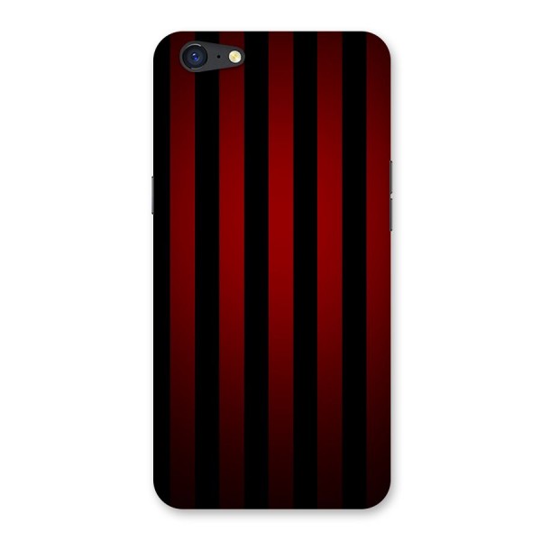 Red Black Stripes Back Case for Oppo A71