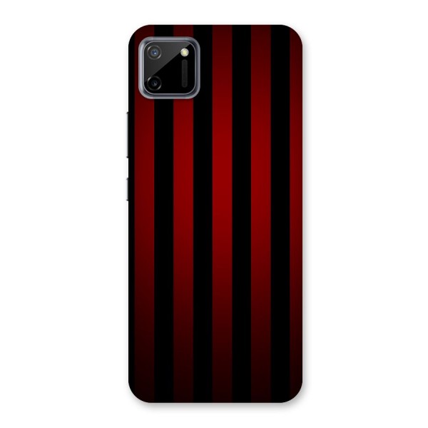 Red Black Stripes Back Case for Realme C11