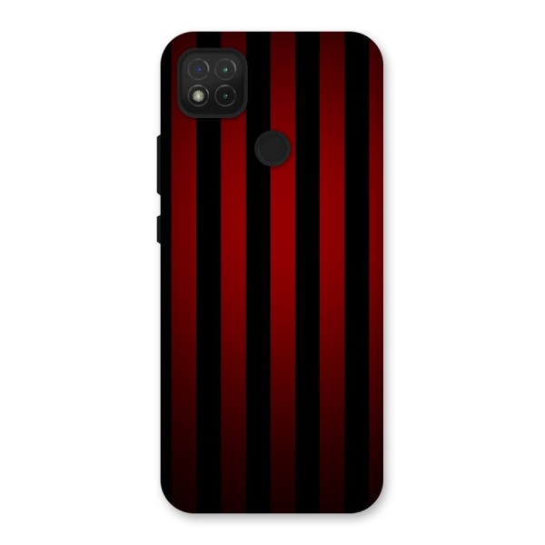 Red Black Stripes Back Case for Redmi 9C